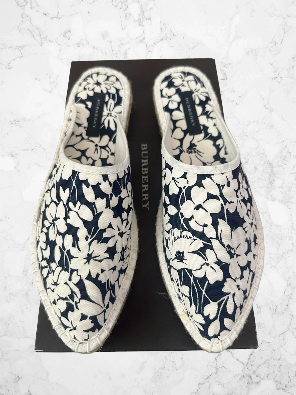 Burberry Espadrille Mule